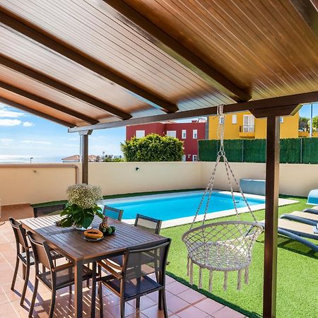 Villa Trueno Refugio De Lujo Con Piscina Climatizada Y Vistas كانديلاريا المظهر الخارجي الصورة